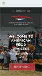 Mobile Screenshot of americanfoodtrailers.com